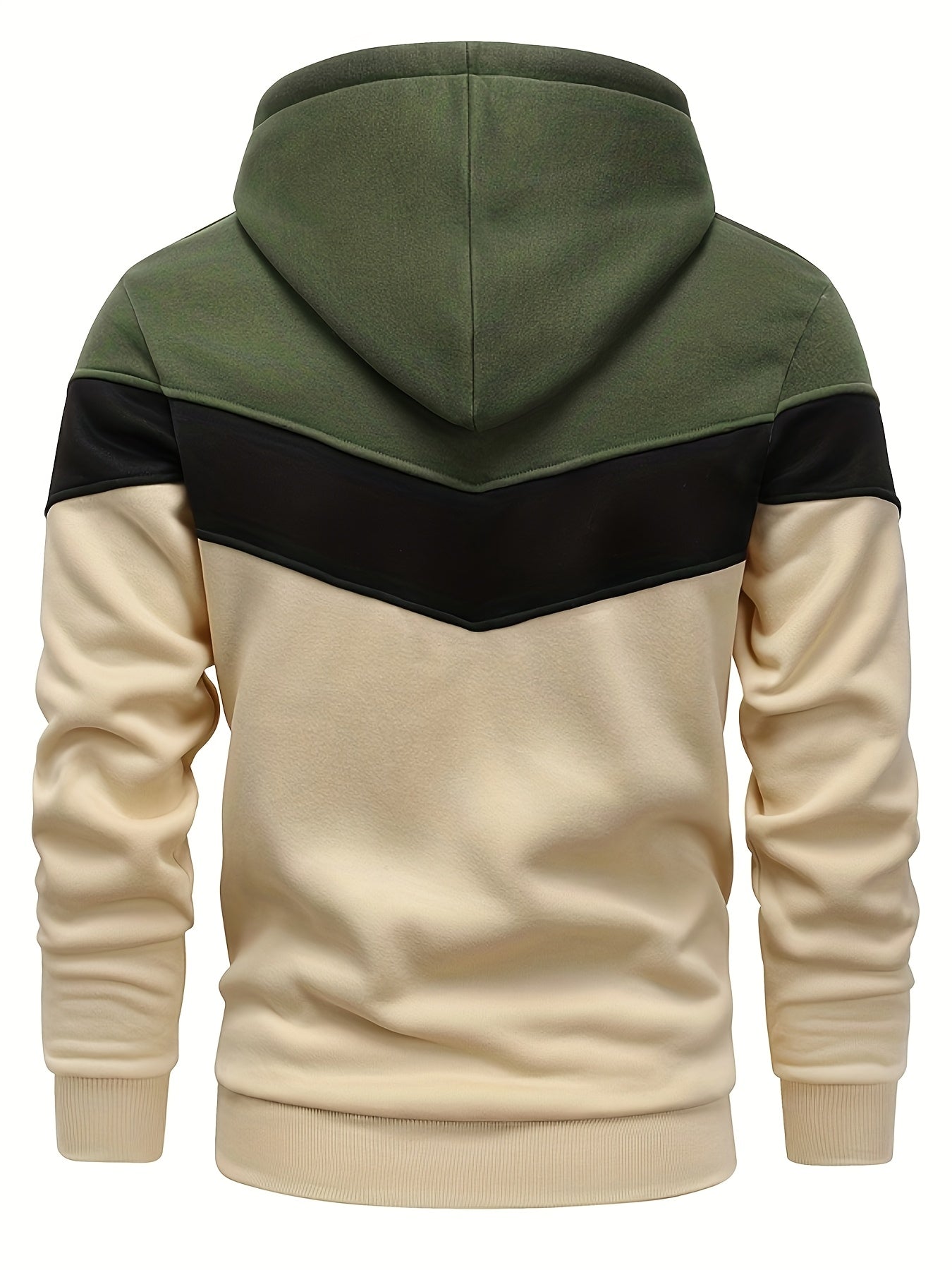 Lässiger Hoodie 2120A – Urbaner Farbblock