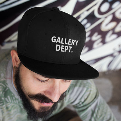 GALLERY DEPT Flexfit-Mütze aus bedrucktem Flachtwill | Verschiedene Farben