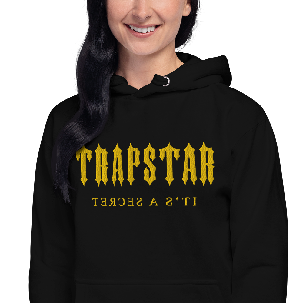Trapstar London Hoodie mit gesticktem Logo auf der Brust für Damen und Herren, Unisex