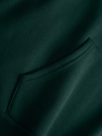 Herren-Hoodie mit auffälligem Entengesicht-Print