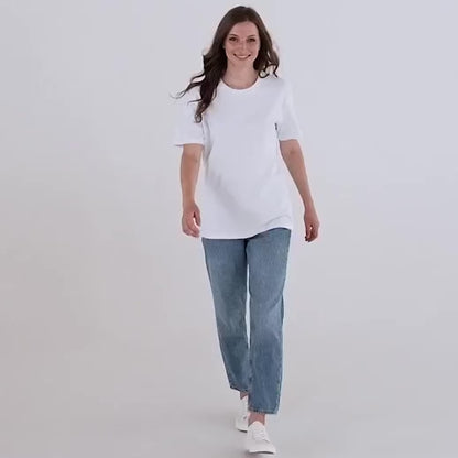 Personalized Men's and Women's T-shirt with His and Hers Initials and Embroidered Heart | Gift idea