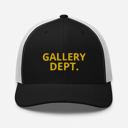 Cappellino trucker GALLERY DEPT. con scritta ricamata in rilievo 3D | Cari colori - T-shirt Boutique