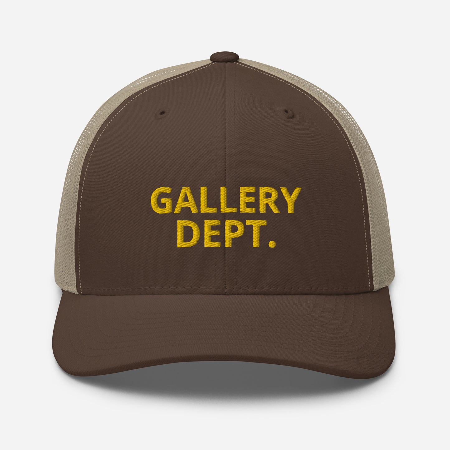 Cappellino trucker GALLERY DEPT. con scritta ricamata in rilievo 3D | Cari colori - T-shirt Boutique