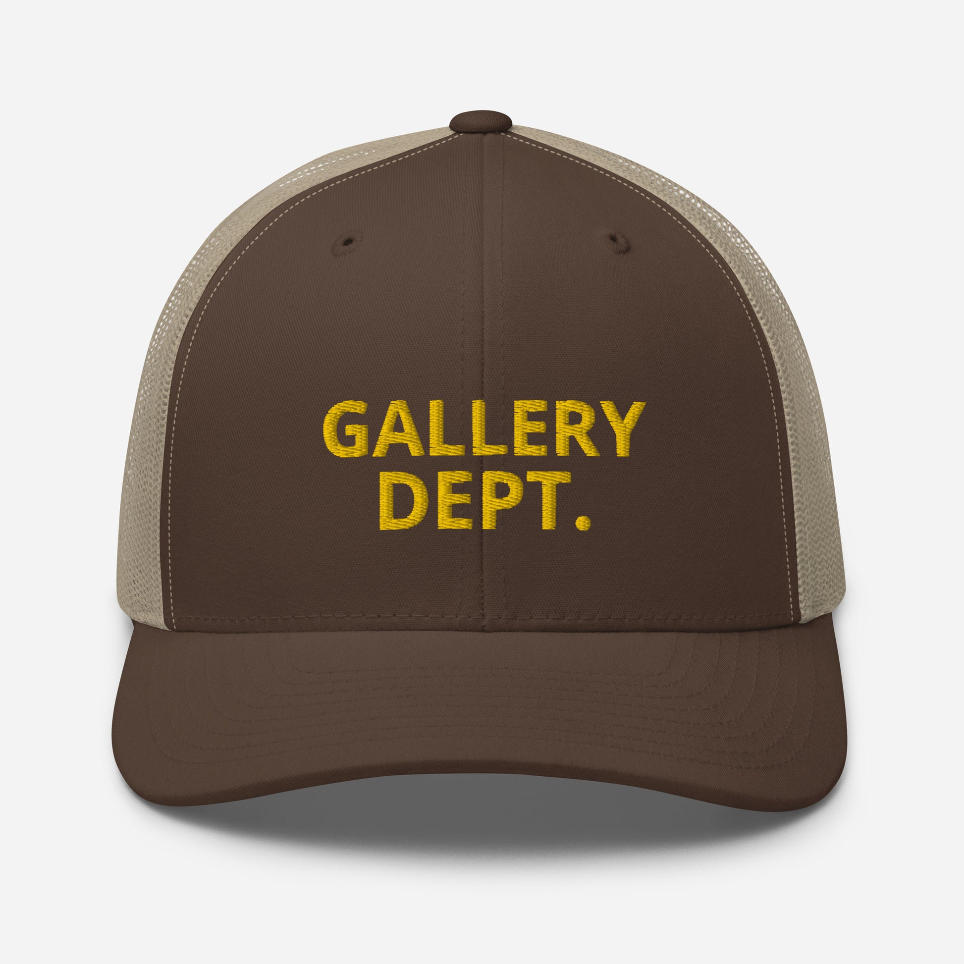 Cappellino trucker GALLERY DEPT. con scritta ricamata in rilievo 3D | Cari colori - T-shirt Boutique