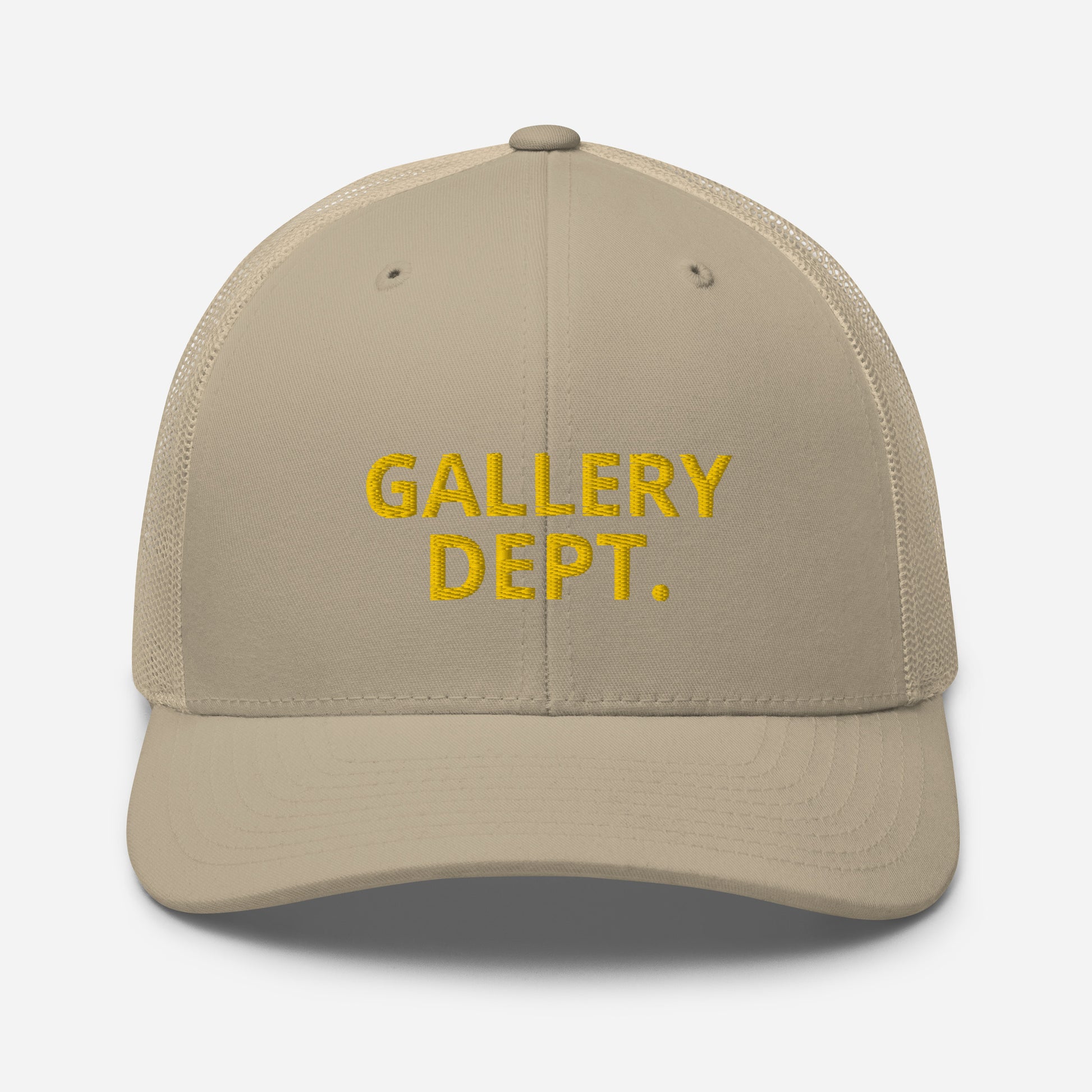 Cappellino trucker GALLERY DEPT. con scritta ricamata in rilievo 3D | Cari colori - T-shirt Boutique
