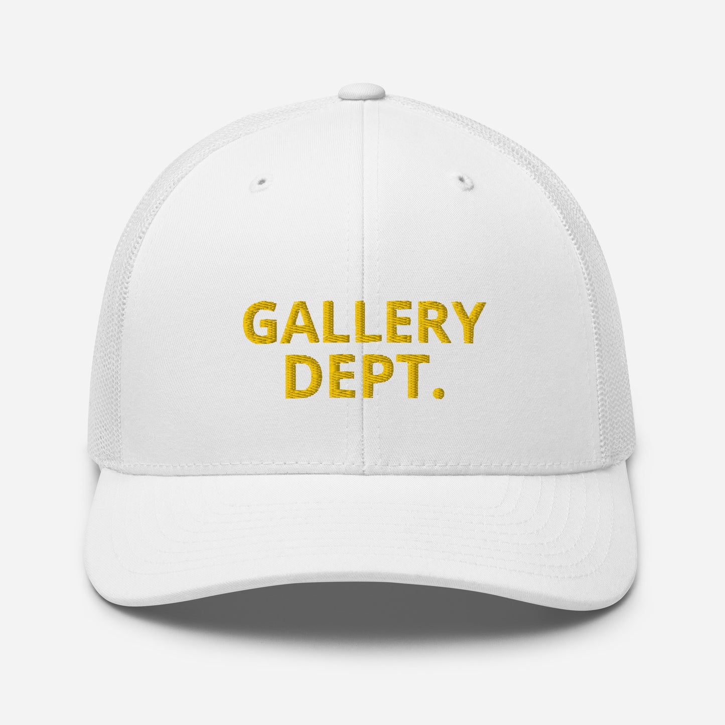 Cappellino trucker GALLERY DEPT. con scritta ricamata in rilievo 3D | Cari colori - T-shirt Boutique