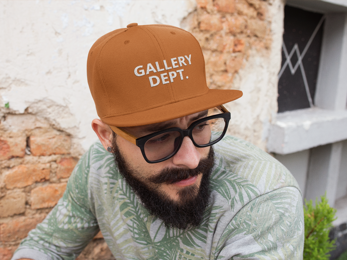 GALERIE-ABTEILUNG cap. nicht verstellbare Trucker-Jeans mit gesticktem Logo | Verschiedene Farben