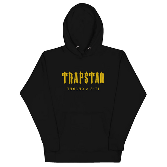 Felpa Trapstar London con cappuccio logo ricamato sul petto uomo donna unisex