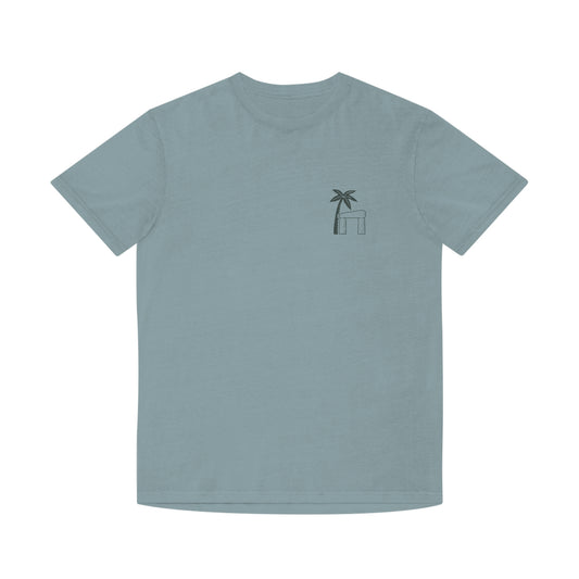 PALM ROCK maglietta Unisex Faded Shirt - T-shirt Boutique