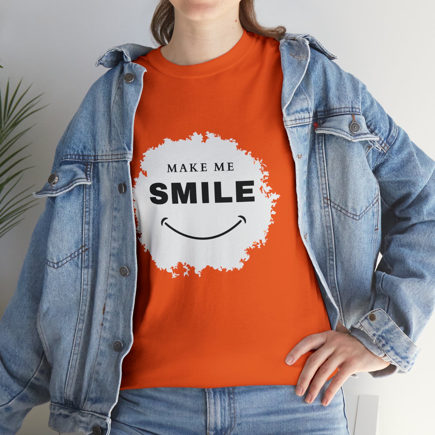 MAKE ME SMILE t-shirt Unisex cotton t-shirt - various colors