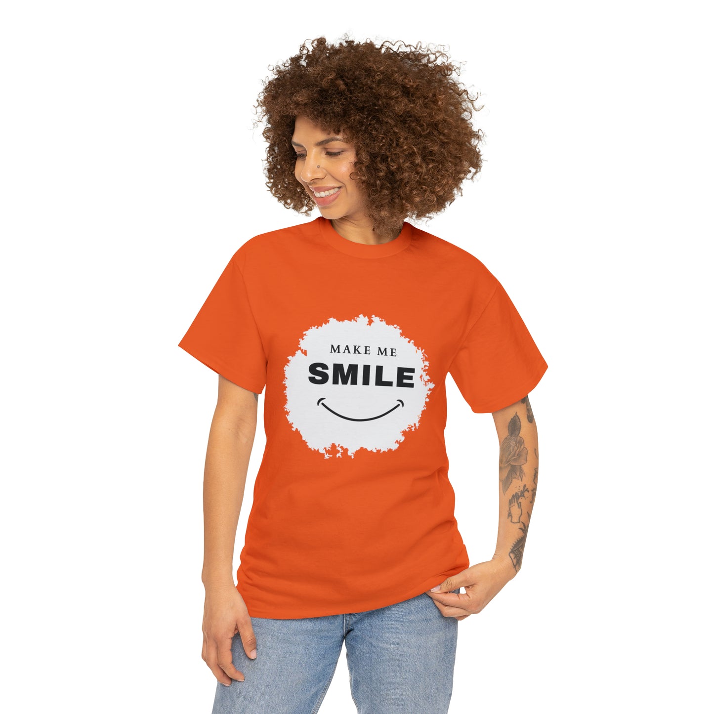 MAKE ME SMILE t-shirt Unisex cotton t-shirt - various colors