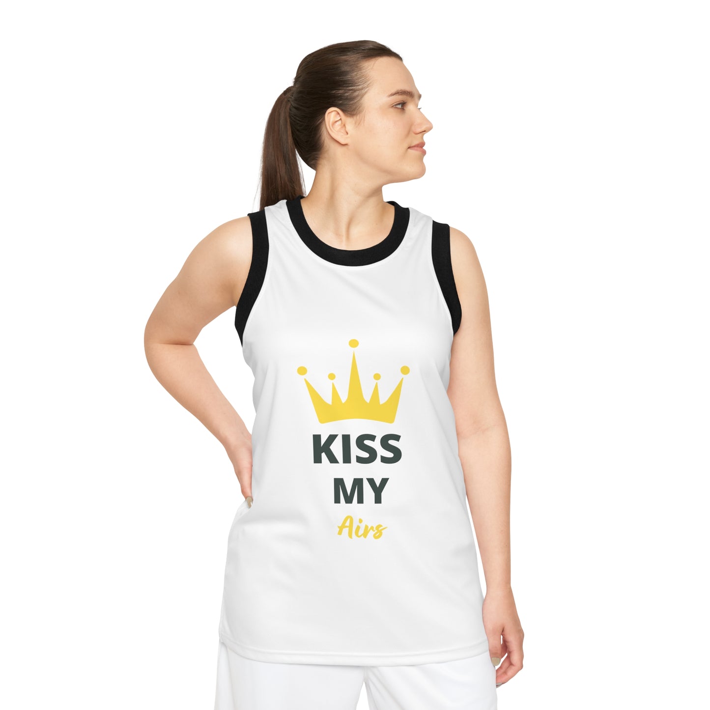 KISS MY AIRS maglietta t-shirt Unisex Basketball Jersey - T-shirt Boutique