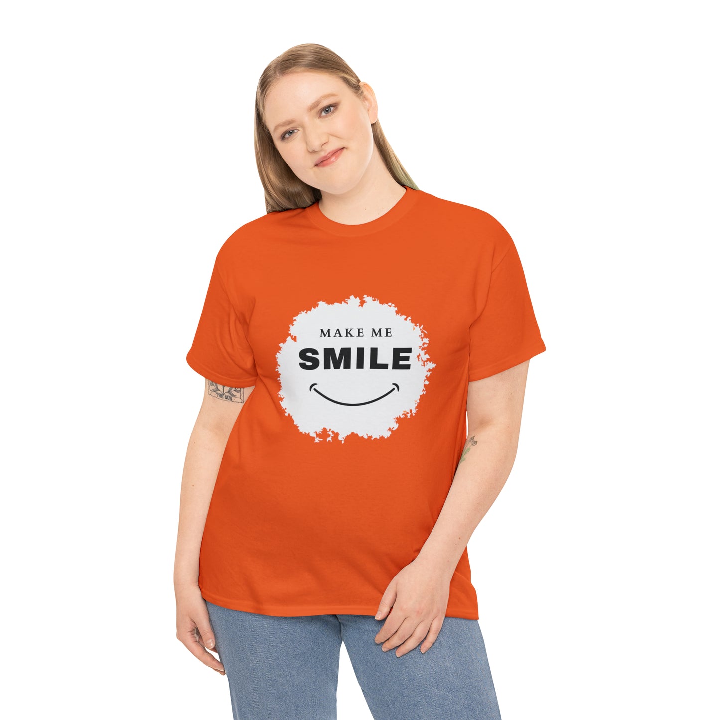 MAKE ME SMILE t-shirt Unisex cotton t-shirt - various colors