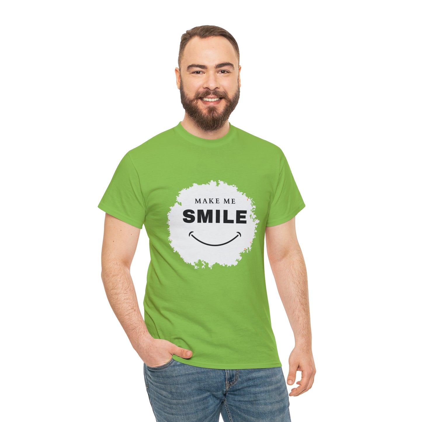 MAKE ME SMILE t-shirt Unisex cotton t-shirt - various colors