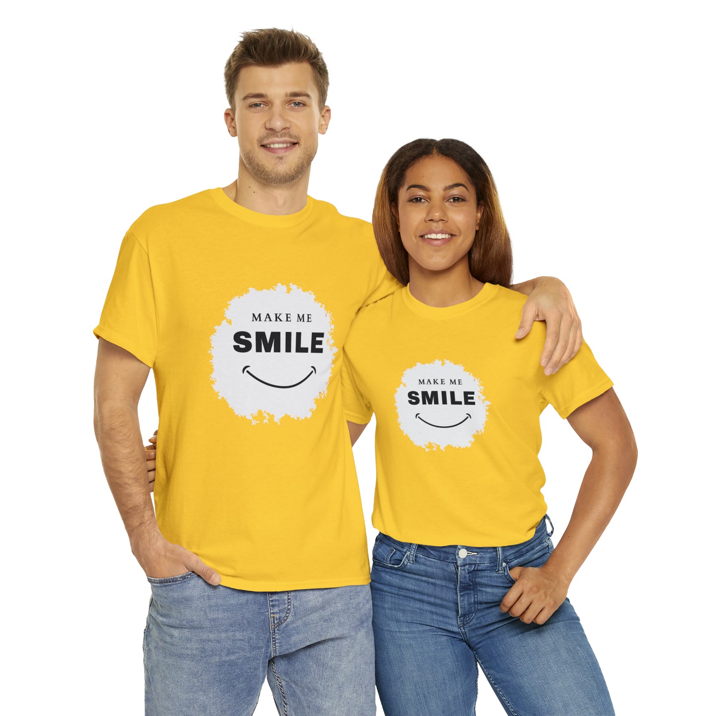 MAKE ME SMILE t-shirt Unisex cotton t-shirt - various colors