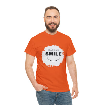 MAKE ME SMILE t-shirt Unisex cotton t-shirt - various colors