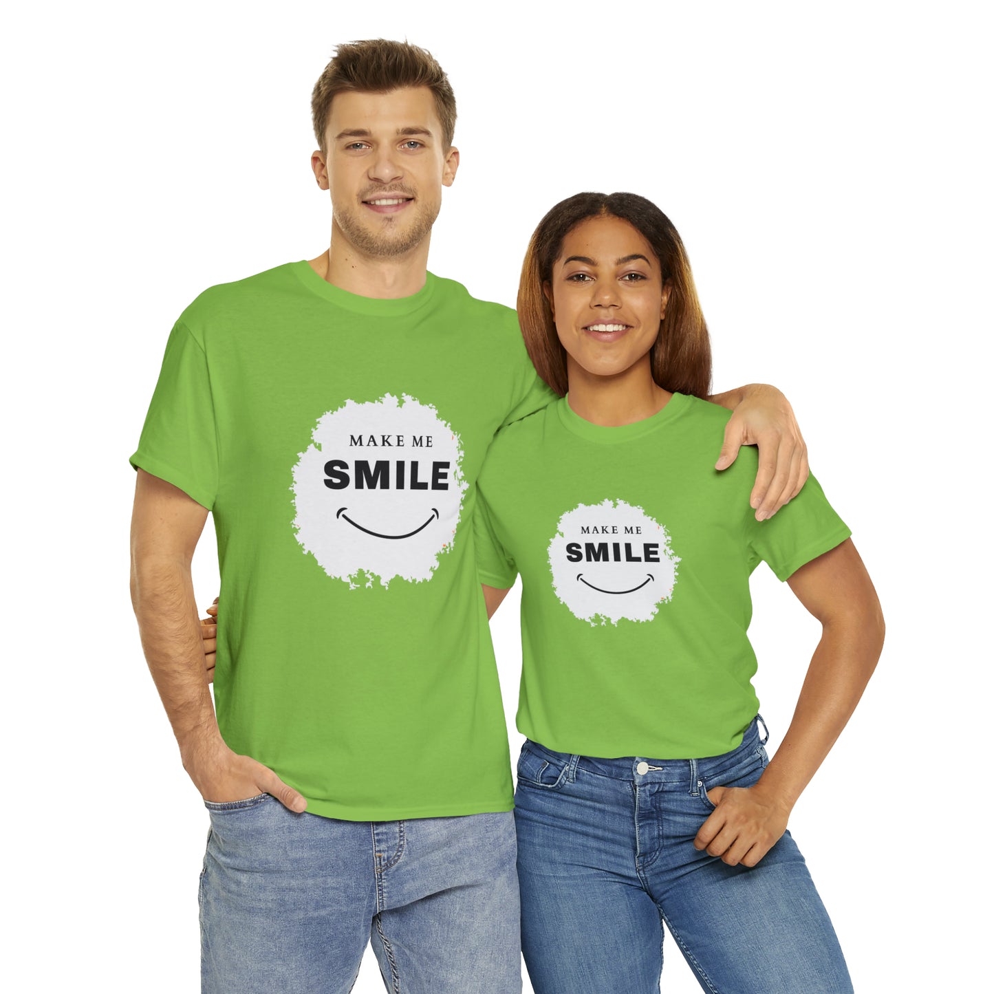 MAKE ME SMILE t-shirt Unisex cotton t-shirt - various colors