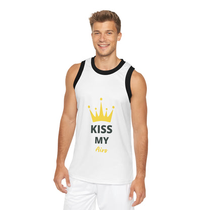 KISS MY AIRS maglietta t-shirt Unisex Basketball Jersey - T-shirt Boutique