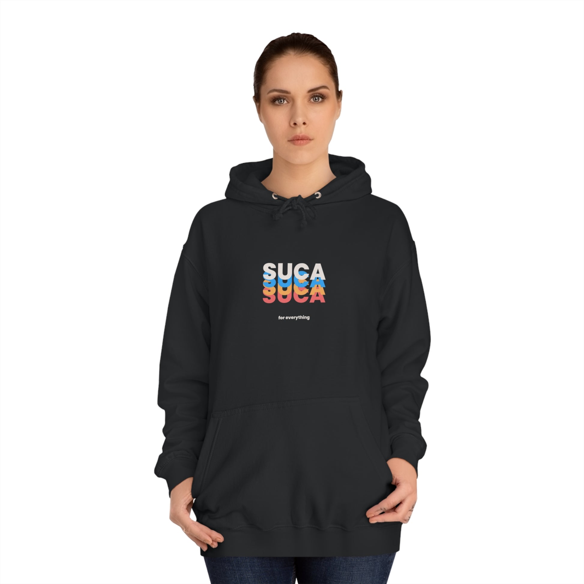 SUCA Felpa unisex nera - regalo divertente con parolaccia - T-shirt Boutique