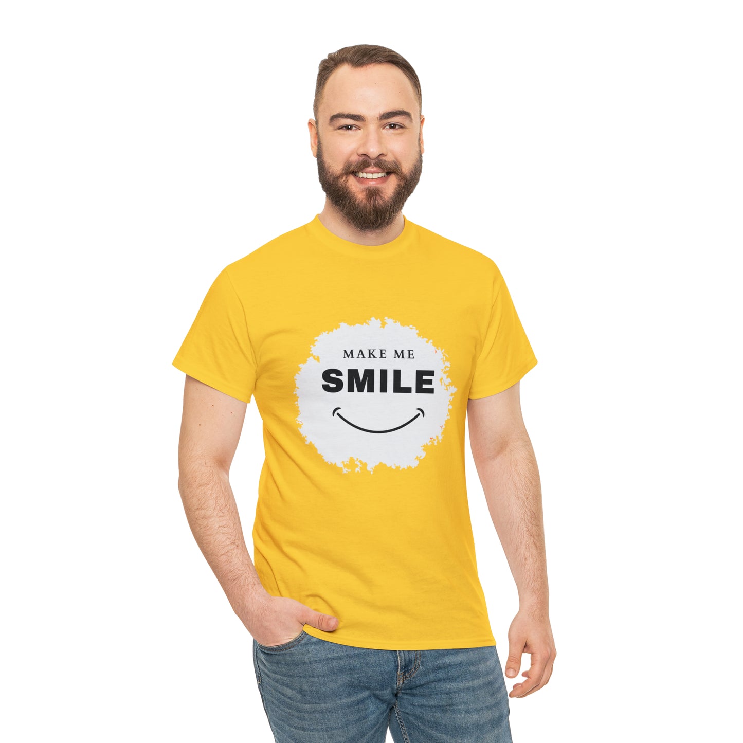 MAKE ME SMILE t-shirt Unisex cotton t-shirt - various colors
