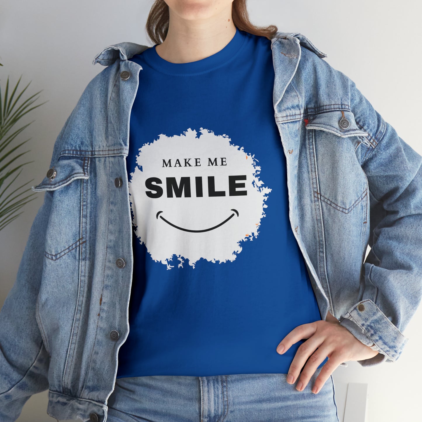 MAKE ME SMILE t-shirt Unisex cotton t-shirt - various colors