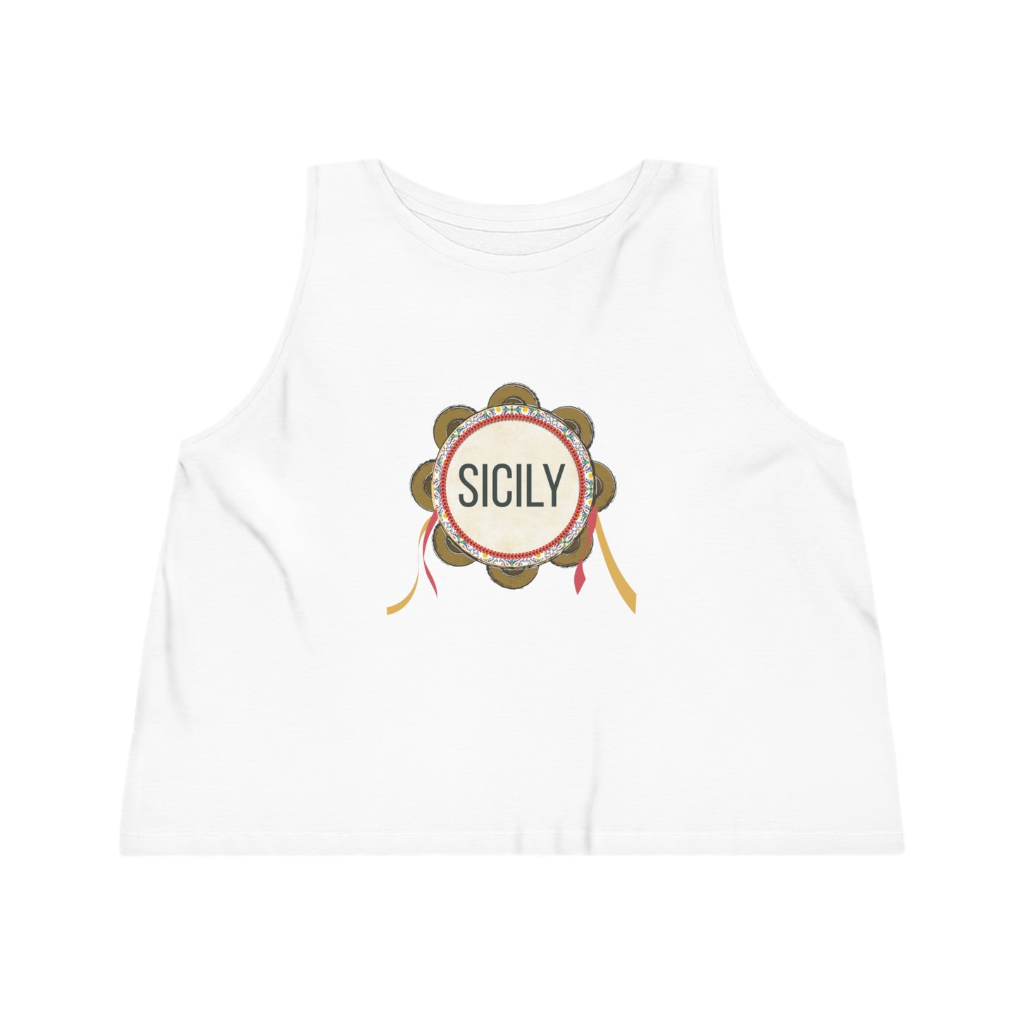 SICILY Women's Dancer maglietta t-shirt Unisex in cotone - T-shirt Boutique