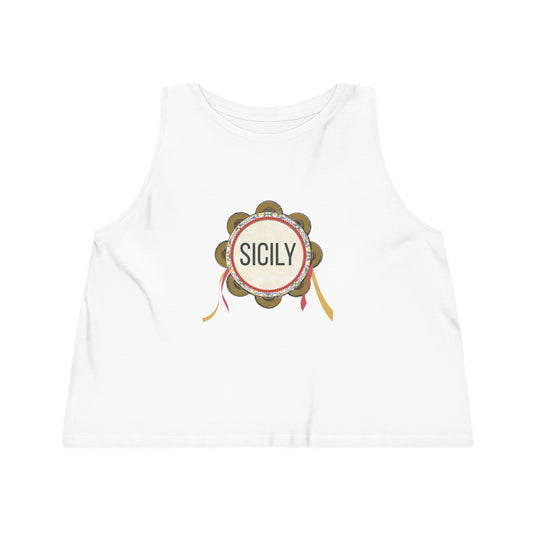 SICILY Women's Dancer maglietta t-shirt Unisex in cotone - T-shirt Boutique