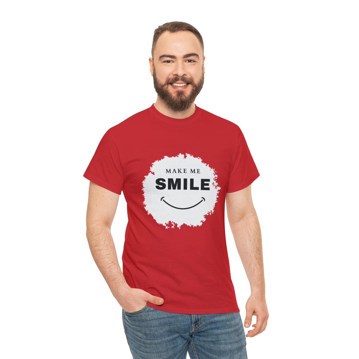 MAKE ME SMILE t-shirt Unisex cotton t-shirt - various colors