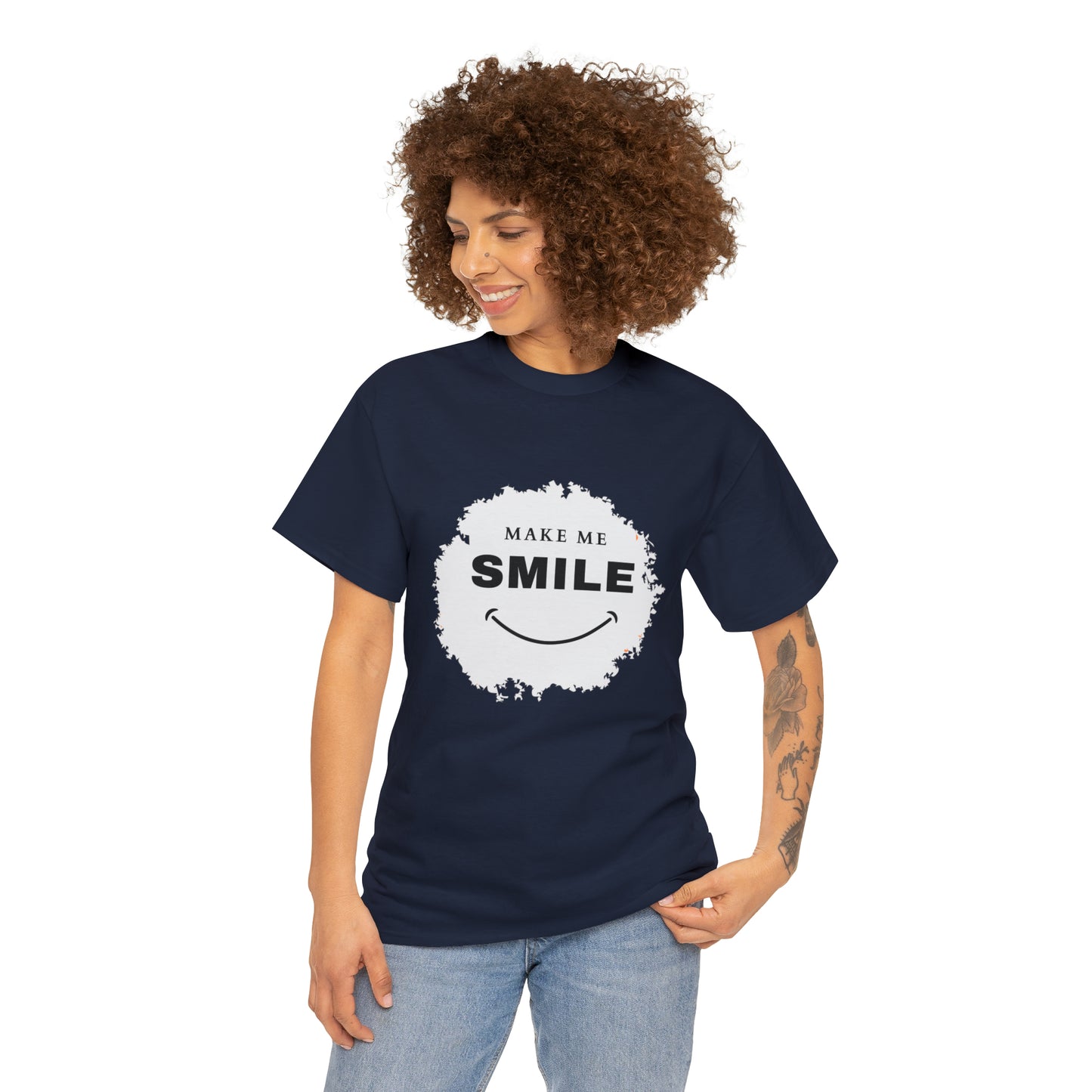 MAKE ME SMILE t-shirt Unisex cotton t-shirt - various colors
