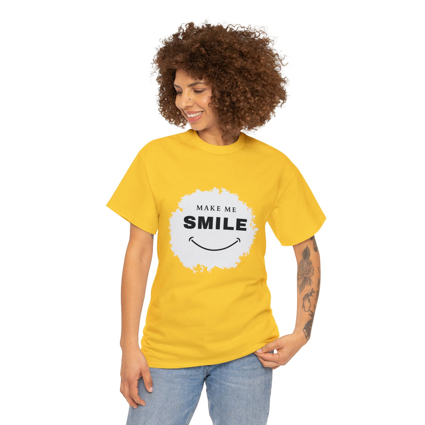 MAKE ME SMILE t-shirt Unisex cotton t-shirt - various colors