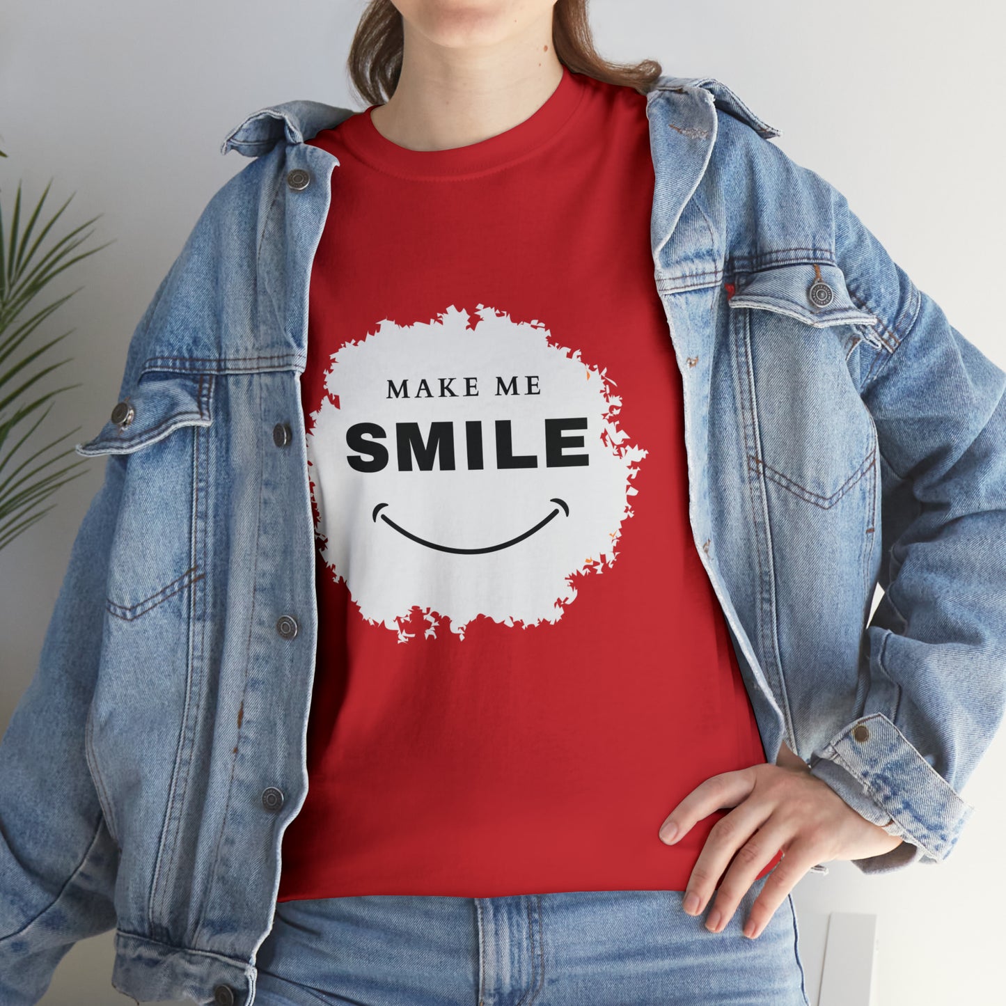 MAKE ME SMILE t-shirt Unisex cotton t-shirt - various colors