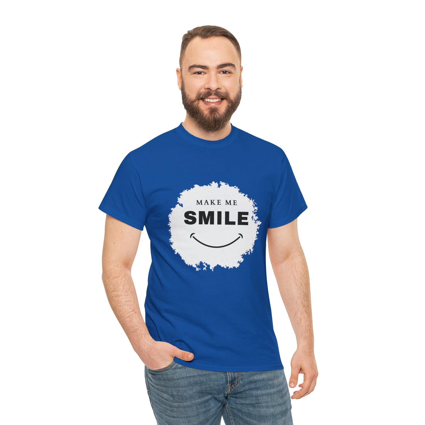 MAKE ME SMILE t-shirt Unisex cotton t-shirt - various colors
